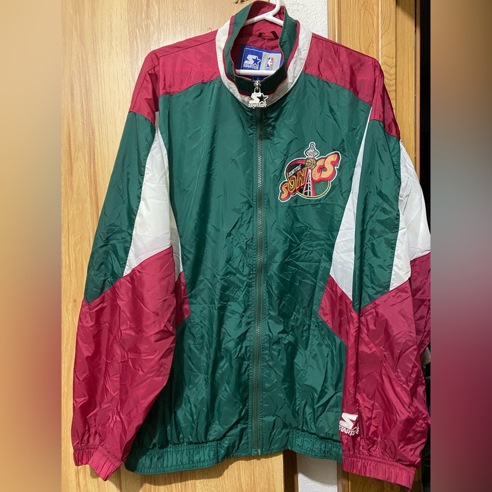 Seattle Sonics men’s XL starter jacket